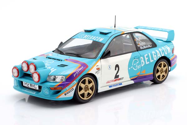 SUBARU IMPREZA S5 WRC99 #2 YPRES RALLYE 1998 DE MEVIUS, FORTIN / СУБАРУ ИМПРЕЗА S5 ЧЕМПИОНАТ МИРА ПО РАЛЛИ ЙПРЕС ДЕ МЕВИУС ФОРТИН