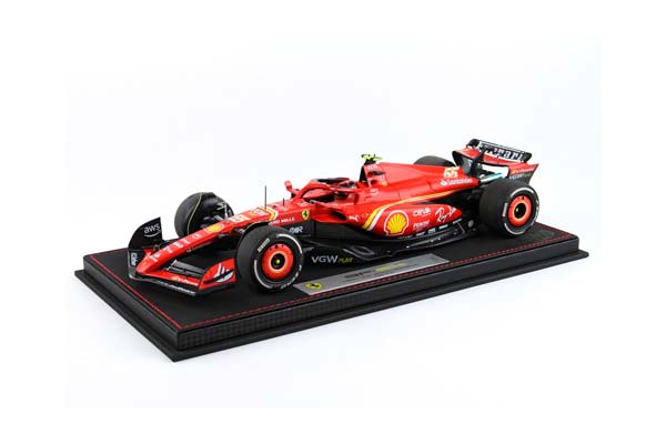 FERRARI SF24 AUSTRALIAN GP 2024 DIECAST - LUXURY PACKAGING C. SAINZ-FIRST PLACE / ФЕРРАРИ СФ24 АВСТРАЛИЙСКИЙ ГРАН-ПРИ 2024 1:18
