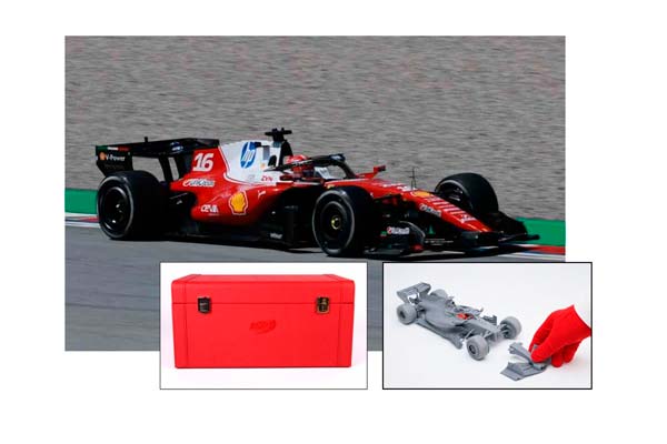FERRARI SF26 F1 BARCELONA-CATALUNYA GRAND PRIX - LECLERC METAL DIECAST SPECIAL RED BOX / ФЕРРАРИ СФ26 Ф1 БАРКЕЛОНА-КАТАЛУНИА ГРАН-ПРИ 1:18 КРАСНЫЙ