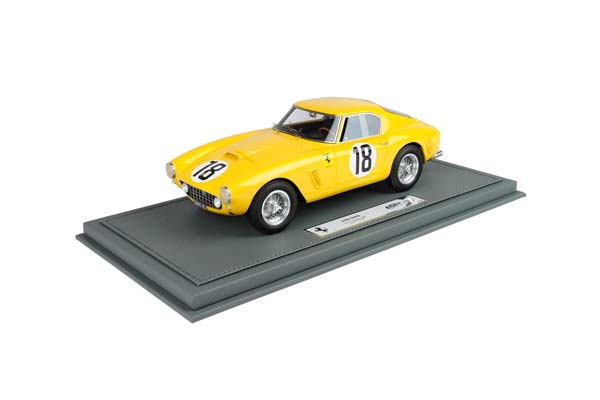 FERRARI 250 SWB 24H LE MANS 1960 CAR N. 18 ARENTS - CONNELL / ФЕРРАРИ 250 СВБ 24Х ЛЕ-МАН 1960 АВТОМОБИЛЬ № 18 1:18