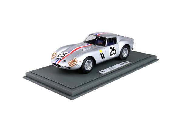 FERRARI 250 GTO 24 H LE MANS 1963 CAR N 25 ELDE - PIERRE DUMAY / ФЕРРАРИ 250 ГТО 24 Х ЛЕ-МАН 1963 АВТОМОБИЛЬ № 1:18