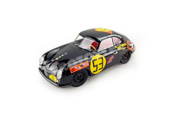 PORSCHE 356A - 4TH CARRERA PANAMERICANA 1954 AGFA - HANS JOACHIM HIRZ CAR N53 / ПОРШЕ 356А 1954 1:18