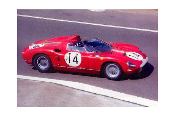 FERRARI 330 P-64 N° 14 - 2ND PLACE 24 H LE MANS 1964 - DRIVERS BONNIER - G. HILL / ФЕРРАРИ 330 П-64 №° 14 1964 1:18