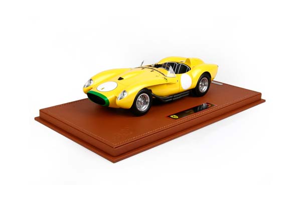 FERRARI 250 TESTAROSSA 1957 YELLOW / ФЕРРАРИ 250 ТЕСТАРОССА 1957 1:18 ЖЕЛТЫЙ