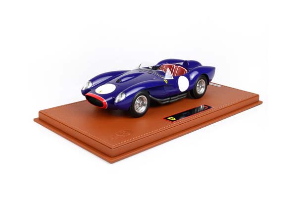 FERRARI 250 TESTAROSSA 1957 BLUE / ФЕРРАРИ 250 ТЕСТАРОССА 1957 1:18 СИНИЙ