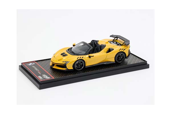 FERRARI SF90 XX SPIDER YELLOW MONTECARLO / ФЕРРАРИ СФ90 КСКС СПАЙДЕР МОНТЕКАРЛО 1:43 ЖЕЛТЫЙ