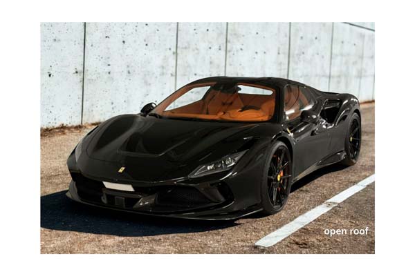 FERRARI F8 TRIBUTO SPIDER NERO DS / ФЕРРАРИ Ф8 ТРИБУТО СПАЙДЕР ДС 1:43 ЧЕРНЫЙ