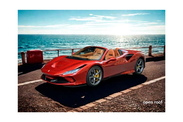 FERRARI F8 TRIBUTO SPIDER ROSSO FUOCO - YELLOW BRAKES / ФЕРРАРИ Ф8 ТРИБУТО СПАЙДЕР 1:43 КРАСНЫЙ