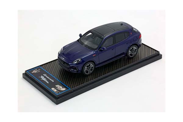 MASERATI GRECALE FOLGORE 2022 BLUE INTENSO / МАЗЕРАТИ ГРЕКАЛЕ ФОЛЬГОРЕ 2022 ИНТЕНСО 1:43 СИНИЙ