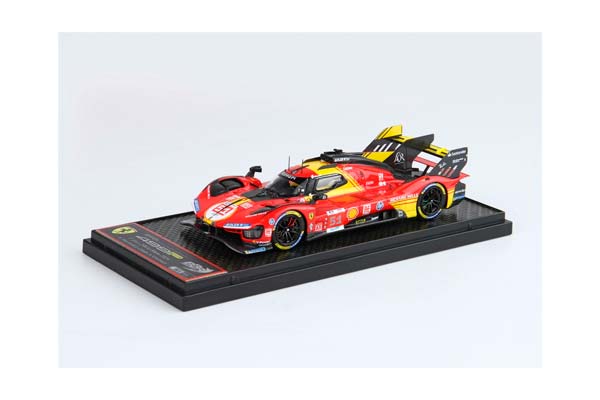FERRARI 499P CAR N. 51 - 3RD LE MANS 2024 DRIVERS PIER GUIDI GIOVINAZZI CALADO / ФЕРРАРИ 499П АВТОМОБИЛЬ № 51 2024 1:43