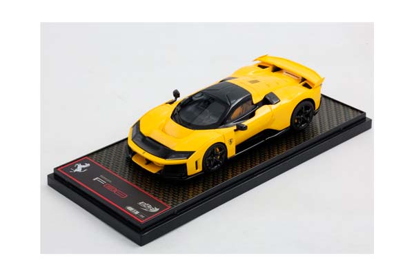 FERRARI F80 GIALLO MODENA - CARBON WHEELS / ФЕРРАРИ Ф80 1:43 ЖЕЛТЫЙ