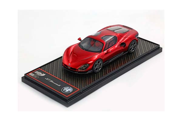 ALFA ROMEO 33 STRADALE ROSSO VILLA D’ESTE / АЛЬФА РОМЕО 33 СТРАДАЛЕ ВИЛЛА Д ЕСТЕ 1:43 КРАСНЫЙ