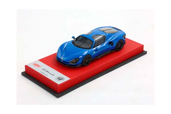 ALFA ROMEO 33 STRADALE PREMIUM EDITION BLU REALE / АЛЬФА РОМЕО 33 СТРАДАЛЕ ПРЕМИУМ ЕДИТИОН РЕАЛЕ 1:43 СИНИЙ