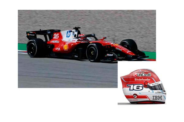FERRARI SF26 F1 BARCELONA-CATALUNYA GRAND PRIX - DRIVER INCLUDED METAL DIECAST LECLERC / ФЕРРАРИ СФ26 Ф1 БАРКЕЛОНА-КАТАЛУНИА ГРАН-ПРИ 1:43