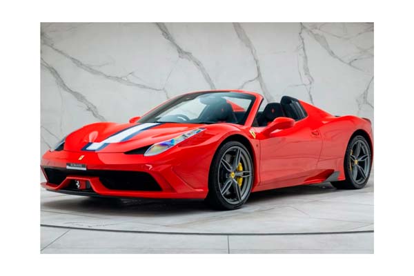 FERRARI 458 SPECIALE A SPIDER ROSSO CORSA WITH BLACK INTERIORS / ФЕРРАРИ 458 СПЕКИАЛЕ А СПАЙДЕР ИНТЕРИОРС 1:18 КРАСНЫЙ