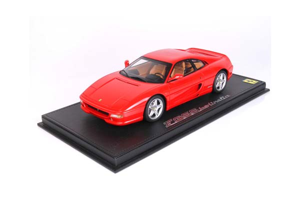 FERRARI F355 BERLINETTA 1994 MANUAL GEAR ROSSO CORSA - BEIGE INTERIOR / ФЕРРАРИ Ф355 БЕРЛИНЕТТА 1994 МЕХАНИКА 1:18 КРАСНЫЙ