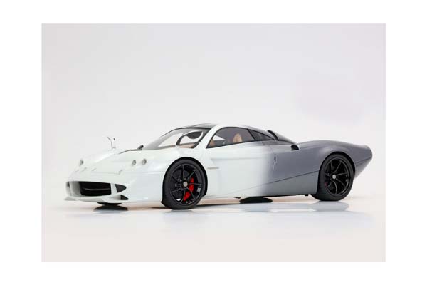 PAGANI HUAYRA CODALUNGA BIANCO MALTA-GRAY SHADE / ПАГАНИ ХУАЙРА КОДАЛУНГА МАЛТА- СХАДЕ 1:43 БЕЛЫЙ