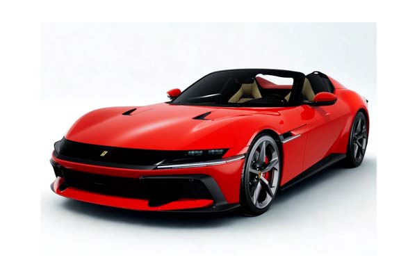 FERRARI 12CILINDRI SPIDER RED CORSA - BEIGE LUCANIA INTERIOR COLOR / ФЕРРАРИ 12КИЛИНДРИ СПАЙДЕР 1:18 КРАСНЫЙ