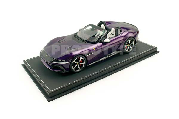 FERRARI 12CILINDRI SPIDER VIOLA HONG KONG / ФЕРРАРИ 12КИЛИНДРИ СПАЙДЕР ХОНГ КОНГ 1:18 ФИОЛЕТОВЫЙ