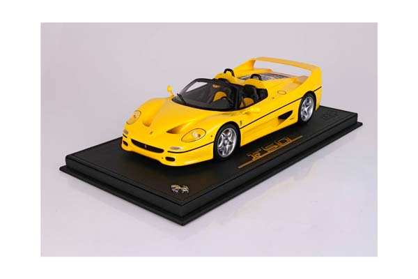 FERRARI F50 COUPE 1995 SPIDER VERSION YELLOW / ФЕРРАРИ Ф50 КУПЕ 1995 СПАЙДЕР ВЕРСИОН 1:18 ЖЕЛТЫЙ
