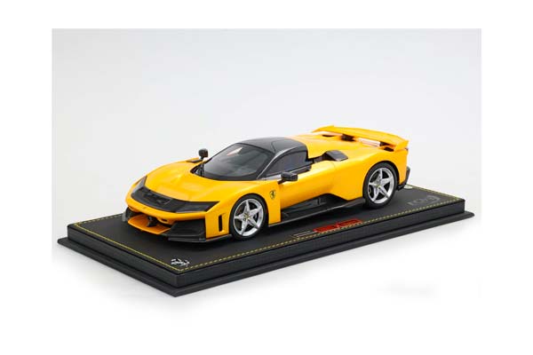 FERRARI F80 CARBON OPTIONAL THREE LAYER YELLOW AND SILVER WHEELS / ФЕРРАРИ Ф80 КАРБОН ОПТИОНАЛ ТХРЕЕ ЛАИЕР КОЛЕСА 1:18 ЖЕЛТЫЙ