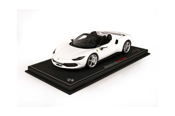 FERRARI 296 GTS WHITE CERVINO / ФЕРРАРИ 296 ГТС КЕРВИНО 1:18 БЕЛЫЙ