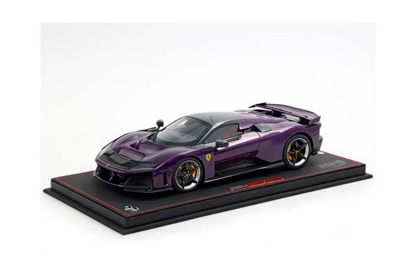 FERRARI F80 CARBON OPTIONAL VIOLA HONG KONG / ФЕРРАРИ Ф80 КАРБОН ОПТИОНАЛ ХОНГ КОНГ 1:18 ЧЕРНЫЙ