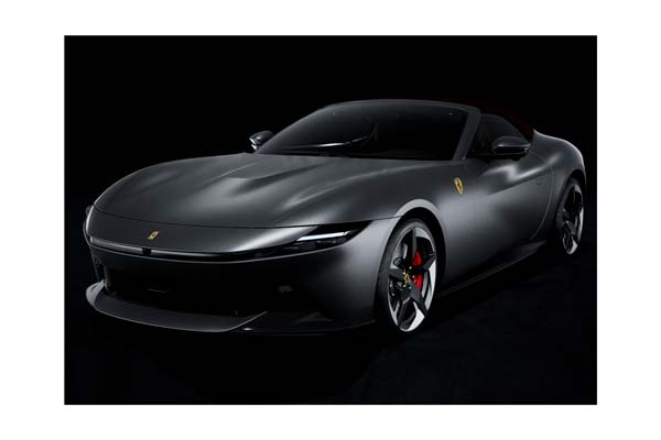 FERRARI AMALFI SPIDER GRIGIO SILVERSTONE MATT / ФЕРРАРИ АМАЛФИ СПАЙДЕР СИЛВЕРСТОНЕ МАТТ 1:18 СЕРЫЙ