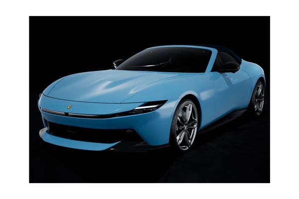FERRARI AMALFI SPIDER AZZURRO LA PLATA / ФЕРРАРИ АМАЛФИ СПАЙДЕР ЛА ПЛАТА 1:18 ГОЛУБОЙ