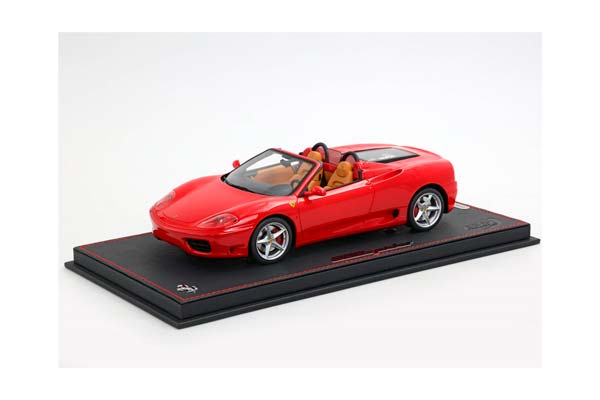 FERRARI 360 MODENA SPIDER MANUAL GEAR ROSSO CORSA - BEIGE / ФЕРРАРИ 360 СПАЙДЕР МЕХАНИКА 1:18 КРАСНЫЙ