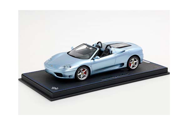 FERRARI 360 MODENA SPIDER MANUAL GEAR GRIGIO ALLOY - BLACK / ФЕРРАРИ 360 СПАЙДЕР МЕХАНИКА 1:18 СЕРЫЙ