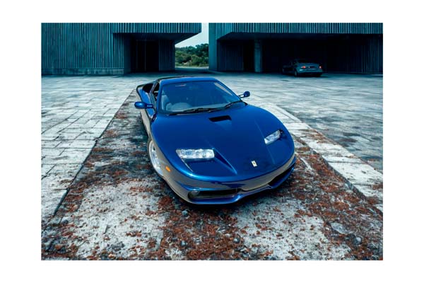 FERRARI FX 1995 METALLIC BLUE / ФЕРРАРИ ФКС 1995 МЕТАЛЛИК 1:18 СИНИЙ