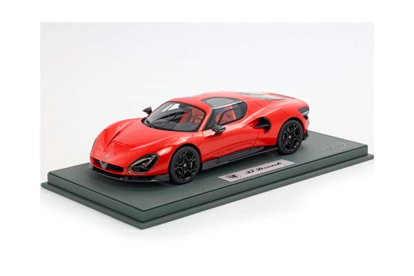 ALFA ROMEO 33 STRADALE ARANCIONE LAST PCS / АЛЬФА РОМЕО 33 СТРАДАЛЕ АРАНКИОНЕ ЛАСТ ПКС 1:18