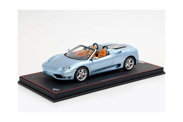 FERRARI 360 MODENA SPIDER AUTOMATIC GEAR GRIGIO ALLOY - BEIGE / ФЕРРАРИ 360 СПАЙДЕР АВТОМАТ 1:18 СЕРЫЙ