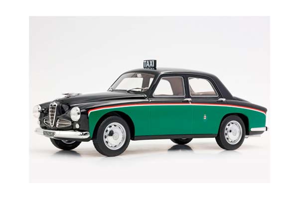 ALFA ROMEO 1900 BY RGM DESIGN TAXI MILANO / АЛЬФА РОМЕО 1900 РГМ ДЕСИГН ТАКСИ МИЛАНО 1:18