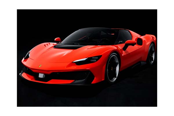 FERRARI 296 SPECIALE A SHOWCAR ROSSO DINO / ФЕРРАРИ 296 СПЕКИАЛЕ А СХОВКАР 1:18 КРАСНЫЙ