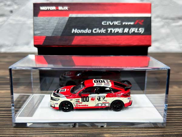 HONDA CIVIC TYPE R (FL5) IDEMITSU LIVERY RED / ХОНДА ЦИВИК ТИП FL5 ИДЕМИЦУ ЛИВРЕЯ КРАСНЫЙ