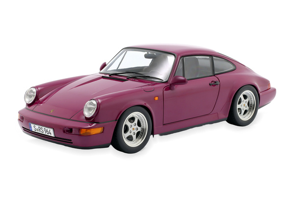 PORSCHE 911 (964) RS WITH SPEEDLINE RIMS YEAR 1992 RUBY RED / ПОРШЕ 911 964 RS СПИДЛИНЕ ДИСКИ РУБИНОВЫЙ КРАСНЫЙ