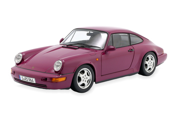 PORSCHE 911 (964) RS MIT CUP RIMS YEAR 1992 RUBY RED / ПОРШЕ 911 964 RS МИТ КУП ДИСКИ РУБИНОВЫЙ КРАСНЫЙ
