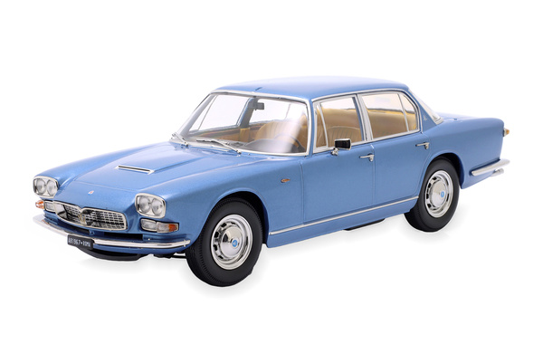 MASERATI QUATTROPORTE I YEAR 1965 LIGHT BLUE METALLIC / МАЗЕРАТИ КВАТТРОПОРТЕ СВЕТЛЫЙ СИНИЙ МЕТАЛЛИК СВЕТЛО