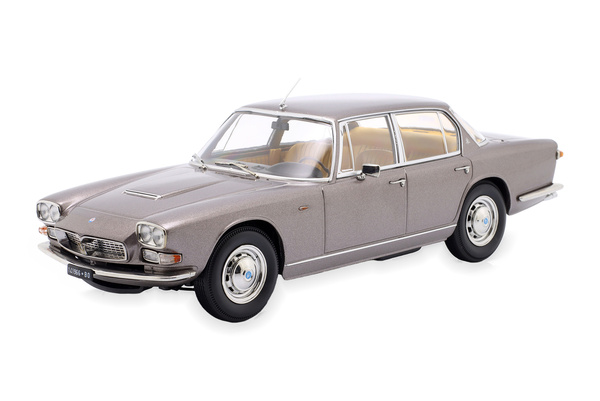 MASERATI QUATTROPORTE I YEAR 1965 GREY METALLIC KK SCALE / МАЗЕРАТИ КВАТТРОПОРТЕ СЕРЫЙ МЕТАЛЛИК КК
