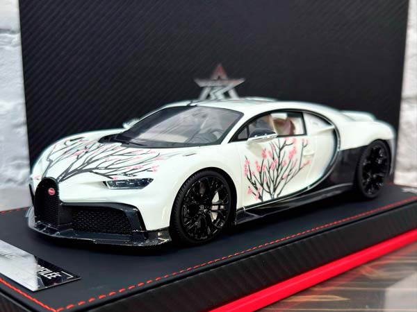 BUGATTI CHIRON PROFILÉE SAKURA WITH NIGHT GLOW EFFECT / БУГАТТИ ШИРОН PROFIL E САКУРА С НОЧНОЙ GLOW EFFECT