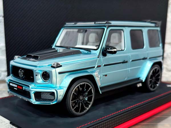 MERCEDES BENZ BRABUS G800 ICE BLUE / МЕРСЕДЕС-БЕНЦ БРАБУС G800 ЛЕДЯНОЙ СИНИЙ