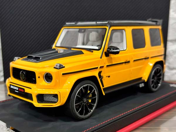 MERCEDES BENZ BRABUS G800 YELLOW / МЕРСЕДЕС-БЕНЦ БРАБУС G800 ЖЕЛТЫЙ