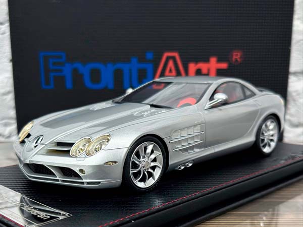 X FRONTIART MERCEDES BENZ SLR MCLAREN SILVER / X FRONTIART МЕРСЕДЕС-БЕНЦ SLR МАКЛАРЕН СЕРЕБРИСТЫЙ