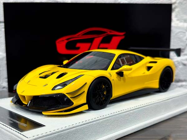 FERRARI 488 CHALLENGE EVO YELLOW / ФЕРРАРИ 488 CHALLENGE EVO ЖЕЛТЫЙ