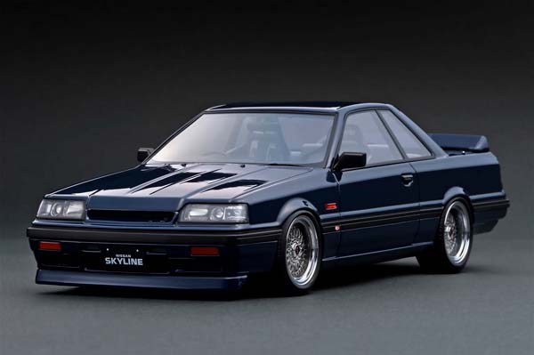 NISSAN SKYLINE GTS-R (R31) BLUE BLACK / НИССАН СКАЙЛАЙН ГТС R R31 СИНИЙ ЧЕРНЫЙ
