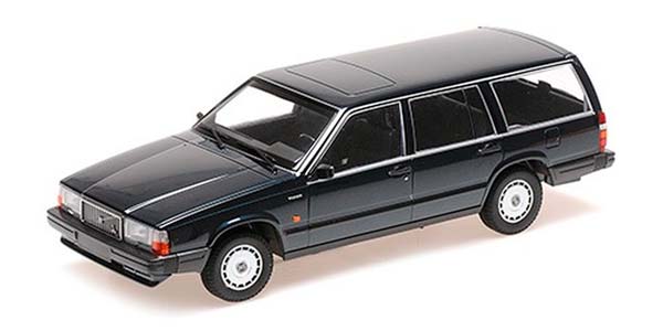 VOLVO 740 GL BREAK 1986 DARK GREEN METALLIC 155171771 MINICHAMPS / 155171771 MINICHAMPS ВОЛЬВО 740 GL BREAK ТЕМНО-ЗЕЛЕНЫЙ