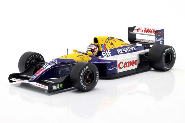 WILLIAMS FW14B #5 FORMULA 1 WORLD CHAMPION 1992 NIGEL MANSELL / ВИЛЬЯМС FW14B ФОРМУЛА-1 ЧЕМПИОН МИРА НАЙДЖЕЛ МЭНСЕЛЛ