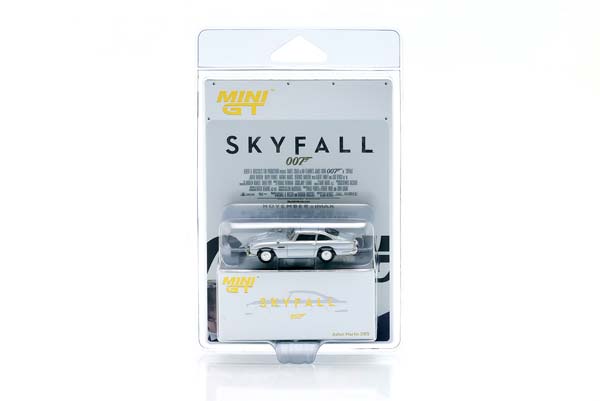 ASTON MARTIN DB5 JAMES BOND - SKYFALL (2012) SILVER / АСТОН МАРТИН DB5 ДЖЕЙМС БОНД СКЙФАЛЛ СЕРЕБРИСТЫЙ